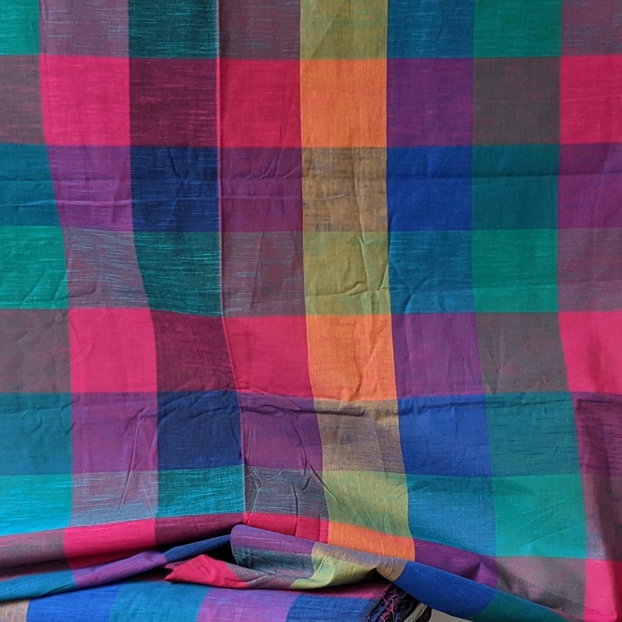Large 4" Checks - Cool Primary