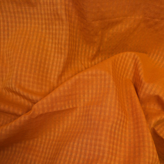 Cross Weave Checks - Orange